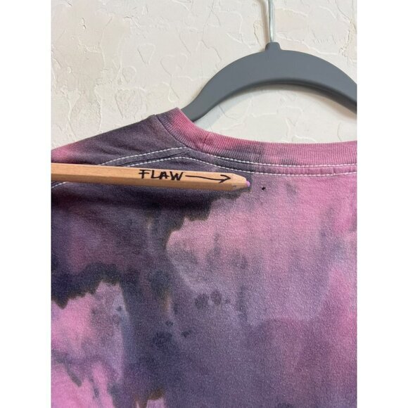 Guns & And Roses Vintage Tee Sz Women Small Purple Tie Die Band Tee Graphic Tee - Picture 3 of 6